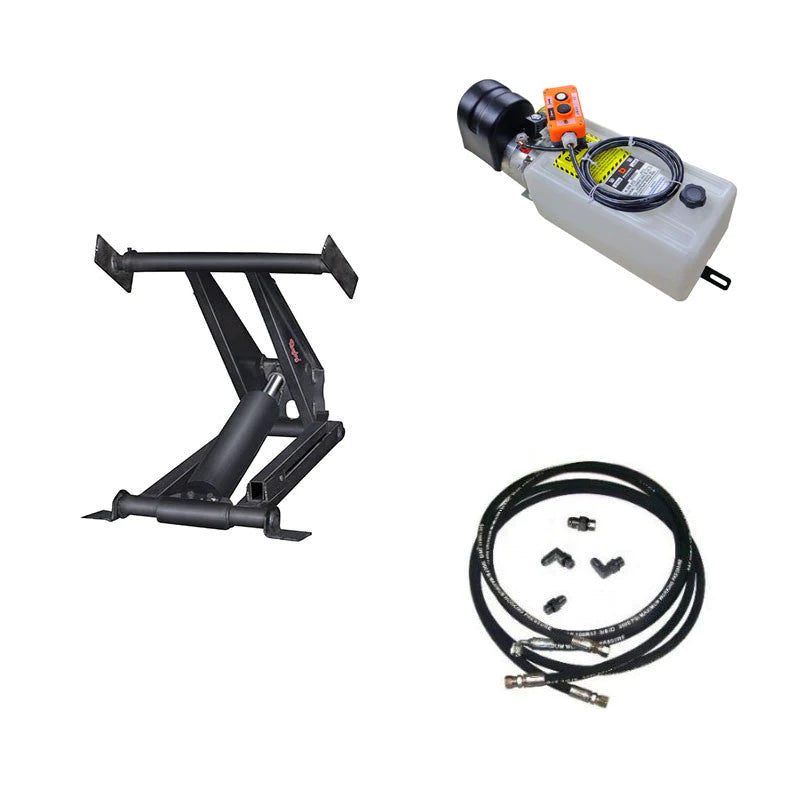 Hot Sale Canada Dump Trailer Telescopic Hydraulic Cylinder 12 Ton 90'' Stroke