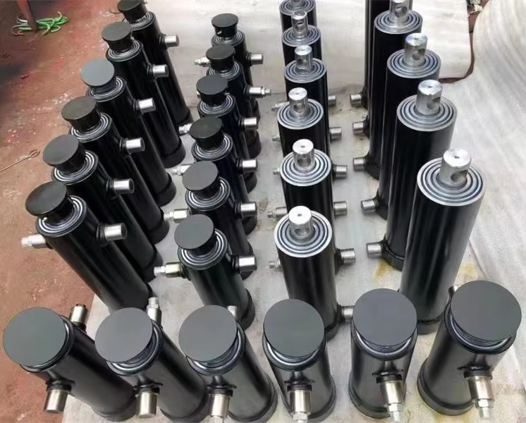 Under Body Tipping Cylinders 6 Stage 1780mm Stroke Underbody Hoist Factory