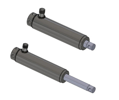 Hydraulic Trailer Brake Cylinder Internal Spring Stroke 95mm Tractor / Agricultural