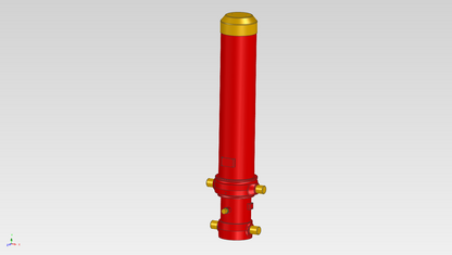 FC149-4-4280 Telescopic Cylinders For Dump Truck Series Telescopic Hydraulic Cylinders 4 or 5 Stage Front-end