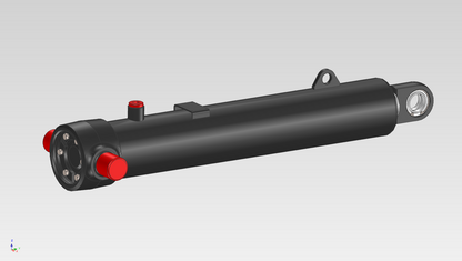 FE hydraulic cylinder bore size chart