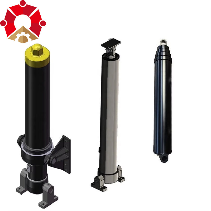 Telescopic Hydraulic Cylinder 5 Stage Long Stroke Hydraulic Cylinder