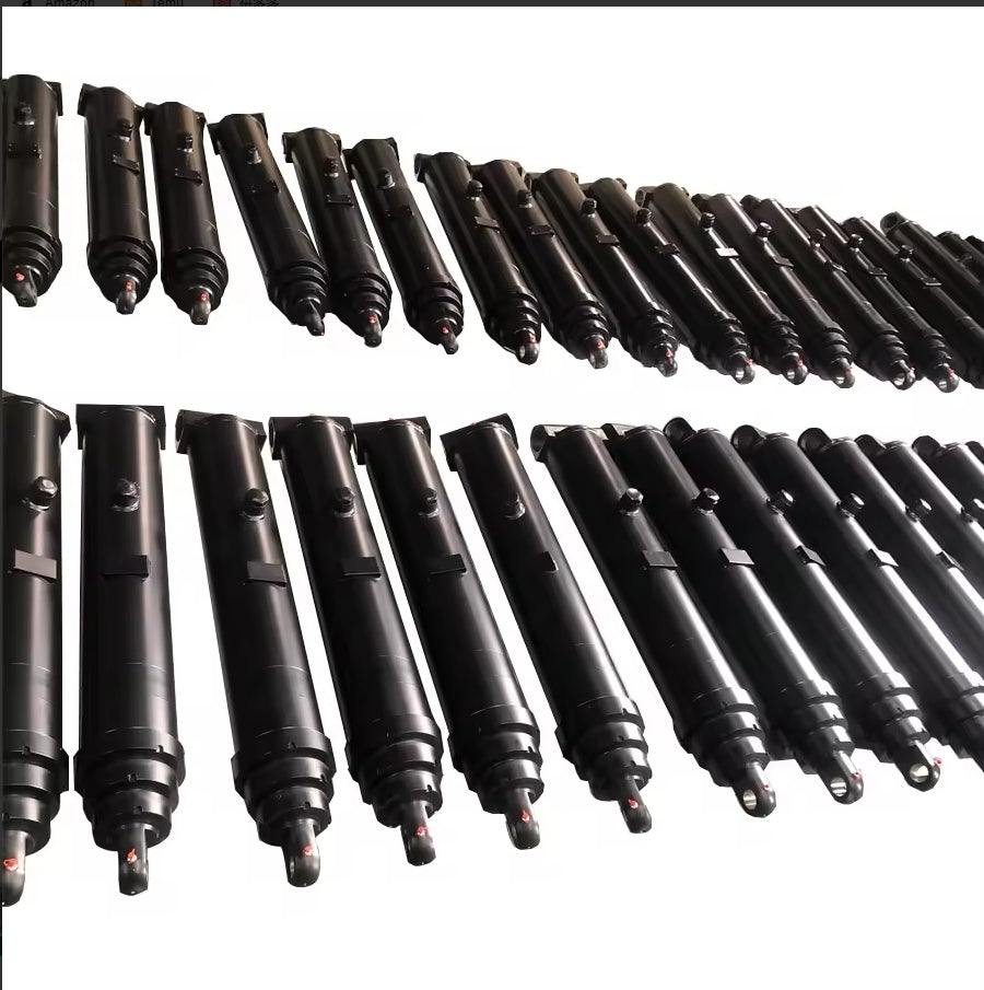 5 Stage Hydraulic Telescopic Cylinder for PK Series 30 Ton Heavy Trailer Truck