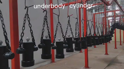 Under Body Tipping Cylinders 6 Stage 1780mm Stroke Underbody Hoist Factory